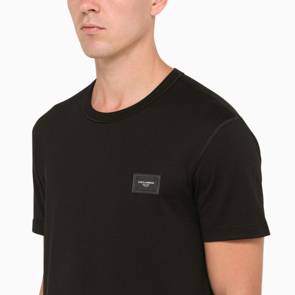 Dolce & Gabbana Branded Tag T-shirt Zwart