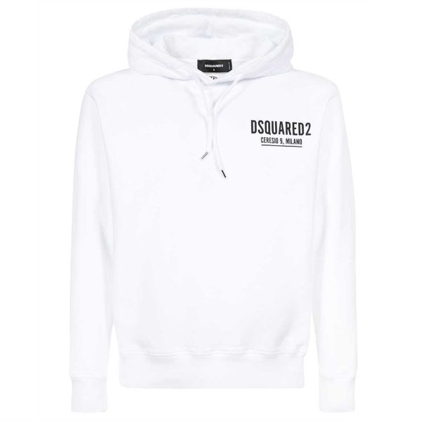 Dsquared2 Ceresio 9 Hoodie Wit