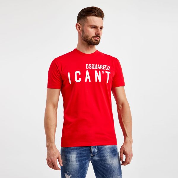 Dsquared2 I Can’t T-shirt Rood