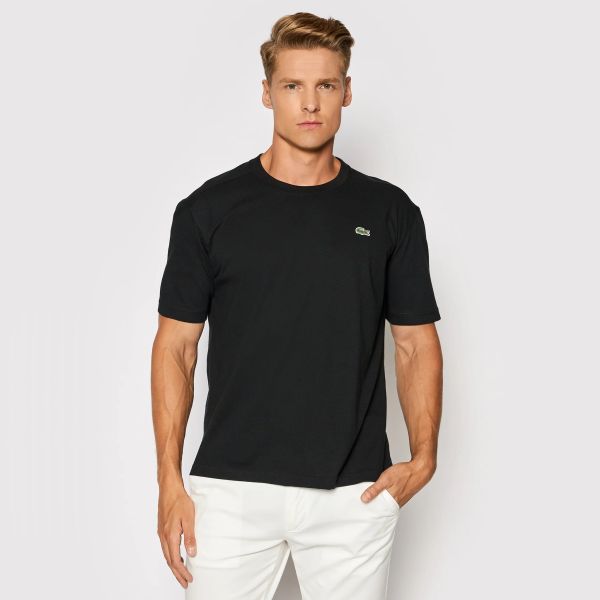 Lacoste black online t shirt