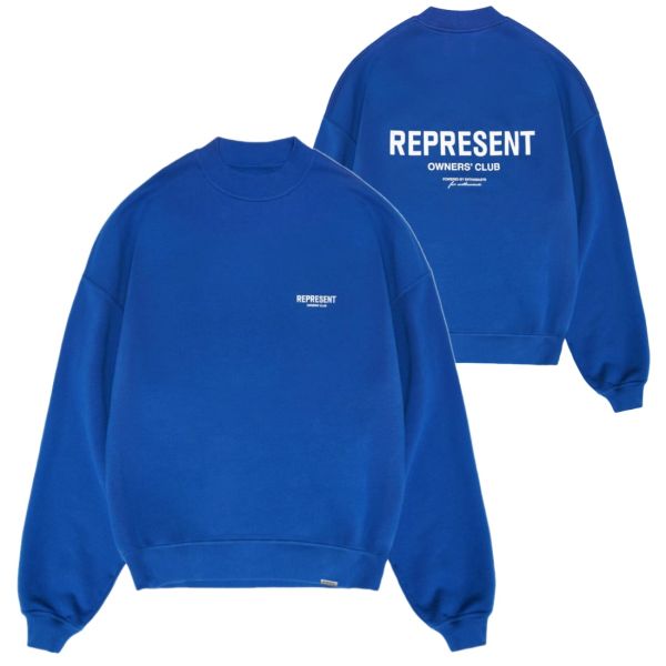 represent owners club sweater cobalt