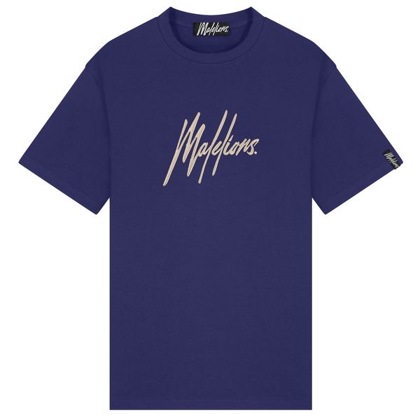 malelions essential t-shirt navy