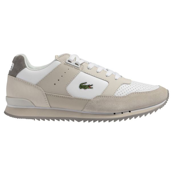 lacoste partner piste sneaker off white