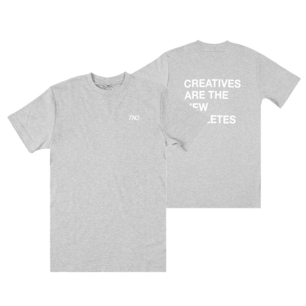 the new originals catna t-shirt licht grijs