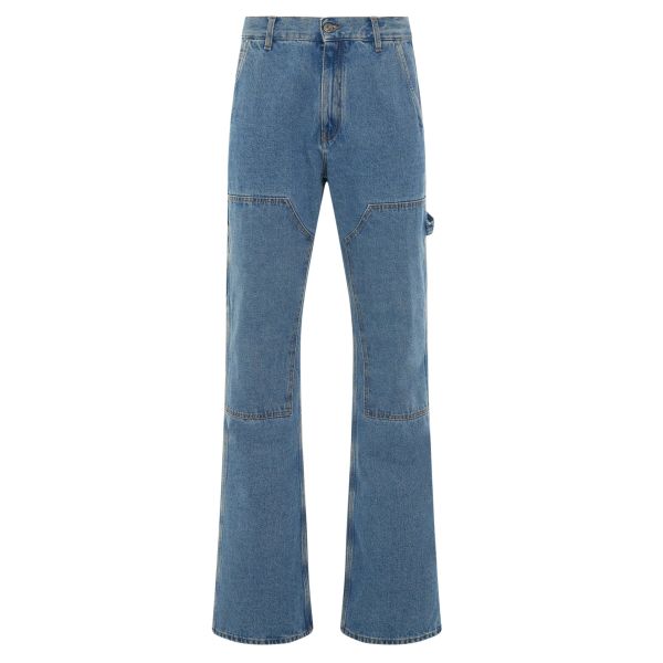 Off-White Flare Carpenter Jeans Blauw