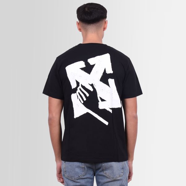 Off-White Hand Arrow T-shirt Zwart