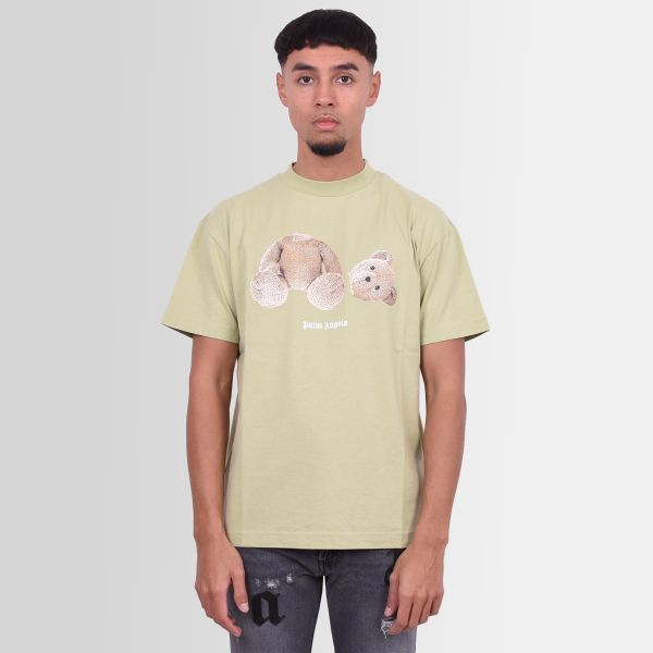 Palm Angels Bear T-shirt Licht Groen