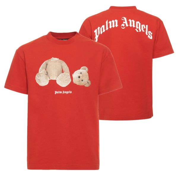 Palm Angels Bear T-shirt Rood