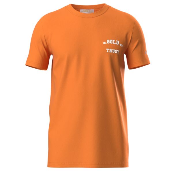 In Gold We Trust The Pusha Light T-shirt Oranje
