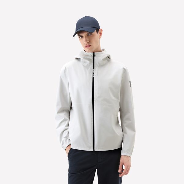 woolrich pacific two layers jas licht grijs