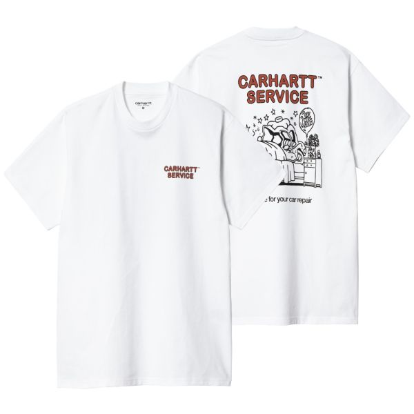 Carhartt Car Repair T-shirt Wit