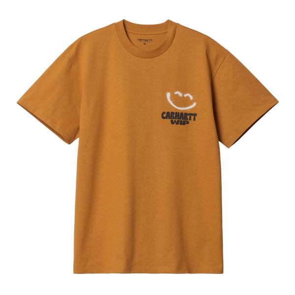 Carhartt Happy Script T-shirt Oranje
