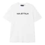 Mastrum Chest Print T-shirt Wit