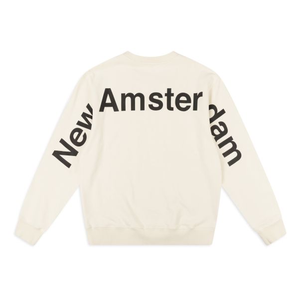 New Amsterdam Surf Association Name Sweater Off White