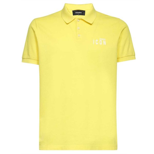 Dsquared2 Icon Polo Geel