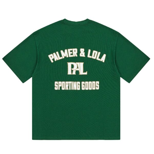pal sporting goods new arch logo t-shirt donker groen