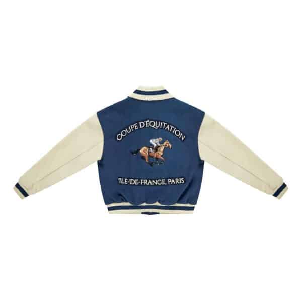 pal sporting goods coupe d'equitation varsity jack blauw