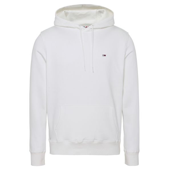 Tommy Jeans Regular Solid Hoodie Wit