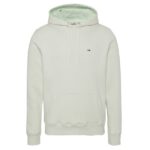 Tommy Jeans Regular Solid Hoodie Mint