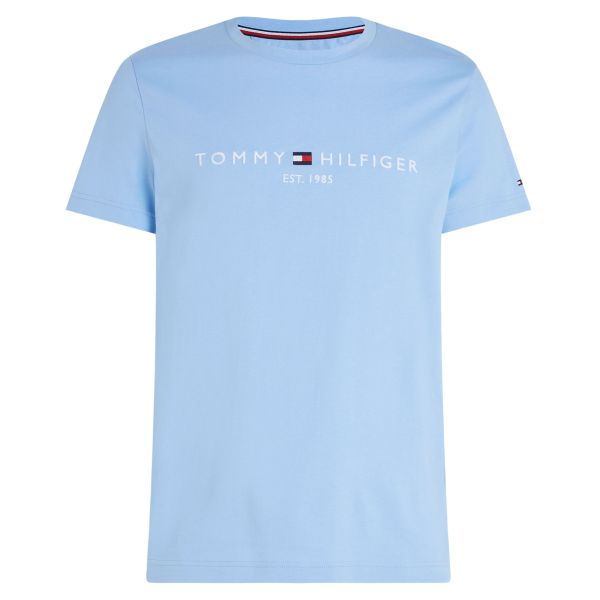Tommy Hilfiger Logo T-shirt Licht Blauw