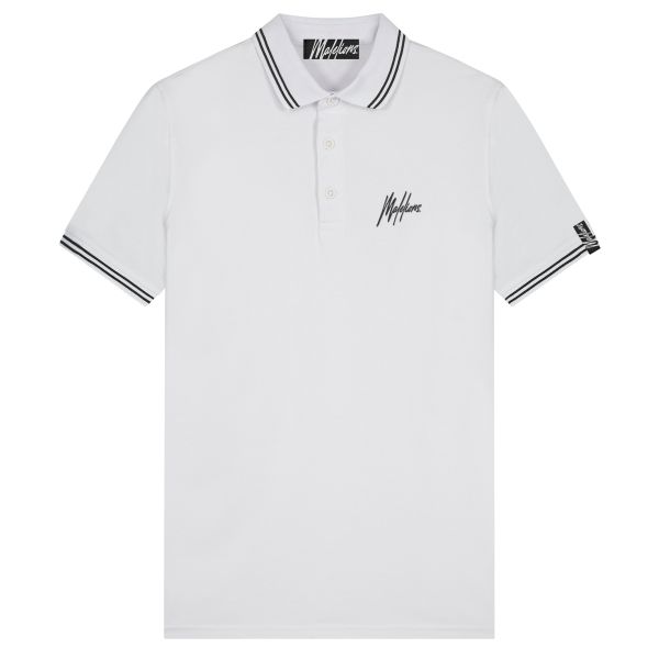 Malelions Signature Polo Wit