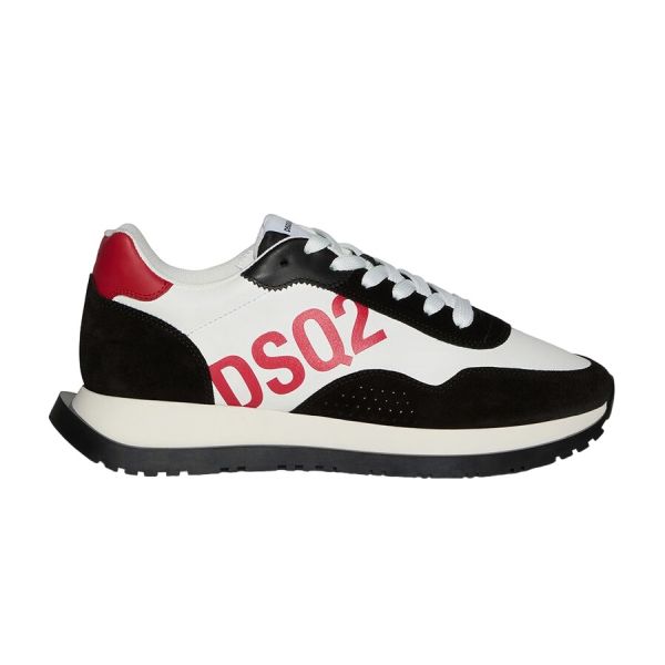 Dsquared2 Running Sneaker Zwart/Wit