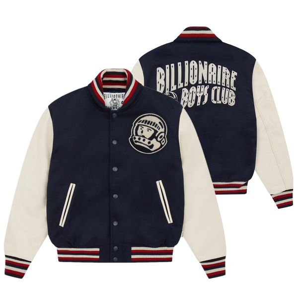 Billionaire Boys Club Astro Varsity Jacket Navy