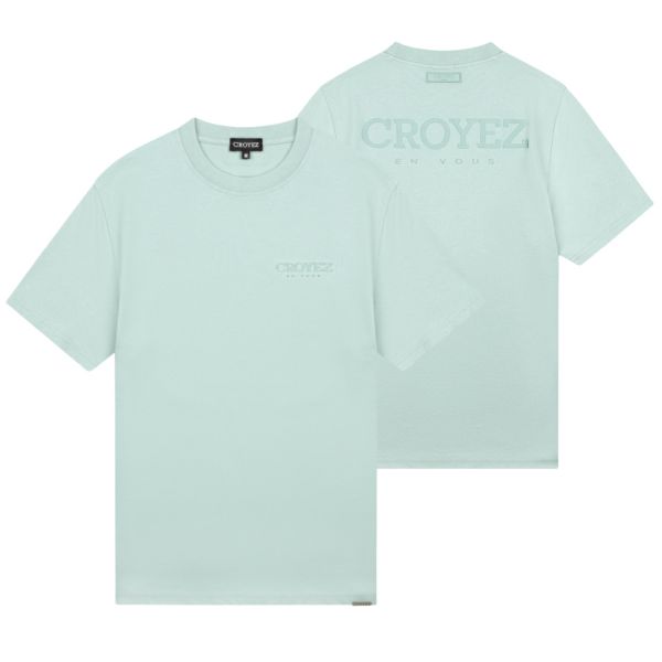 Croyez Abstract T-shirt Blauw