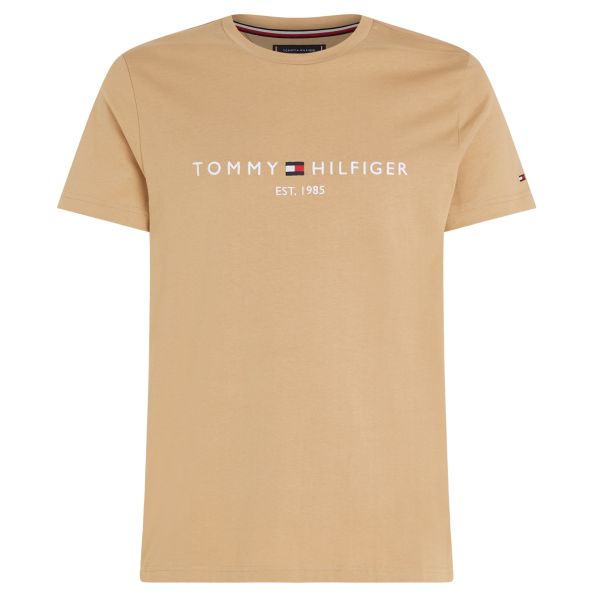 Tommy Hilfiger Logo T-shirt Beige