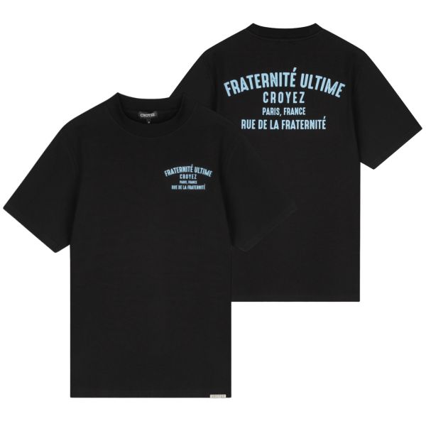 Croyez Fraternité T-shirt Zwart
