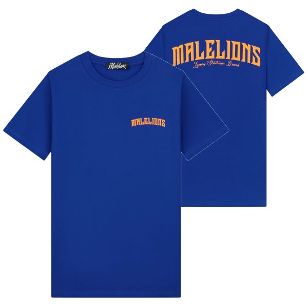 Malelions Boxer T-shirt Blauw