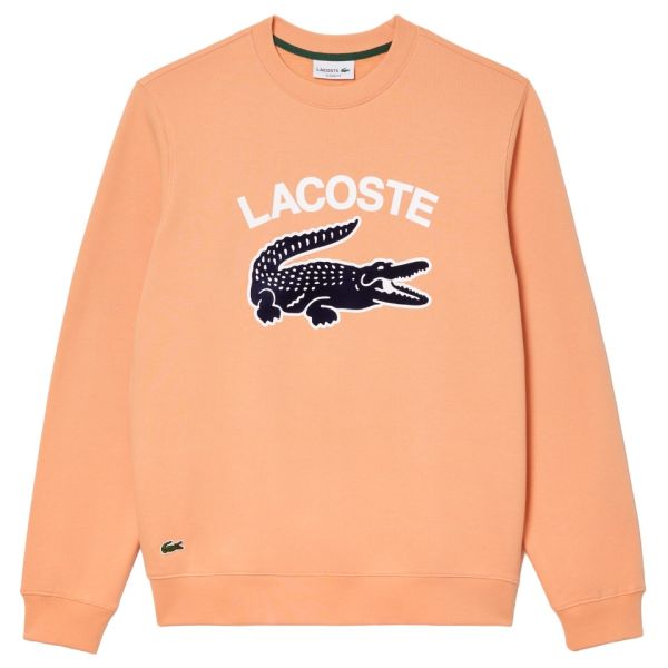 Lacoste Crocodile Sweater Oranje