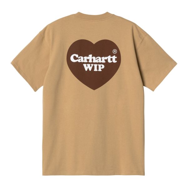 Carhartt Double Heart T-shirt Beige