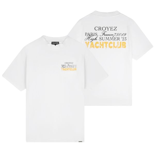 Croyez Font T-shirt Wit