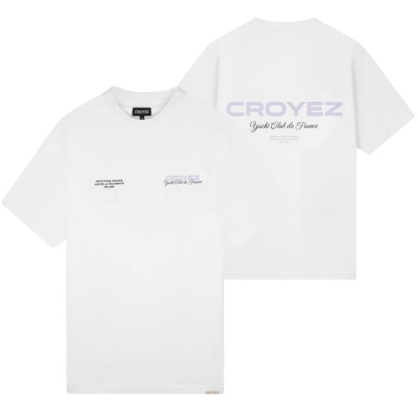 Croyez Yacht Club T-shirt Wit