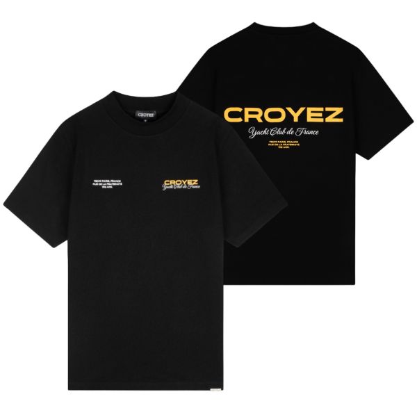 Croyez Yacht Club T-shirt Zwart