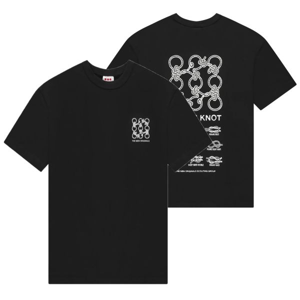 The New Originals 9-Knots T-shirt Zwart
