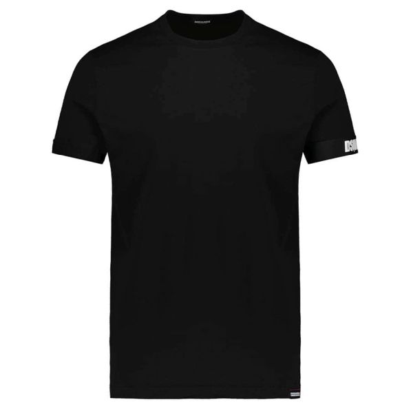 Dsquared2 Basic Band T-shirt Zwart