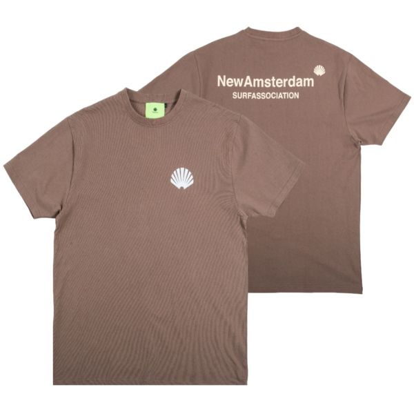 New Amsterdam Surf Association Logo T-shirt Bruin
