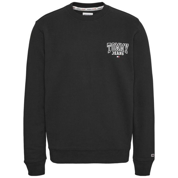 Tommy Jeans Entry Graphic Sweater Zwart