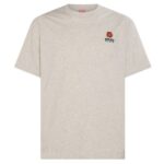 Kenzo Boke Flower Crest T-shirt Grijs