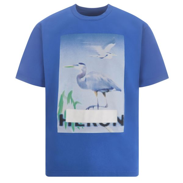 Heron Preston Censored Heron T-shirt Blauw