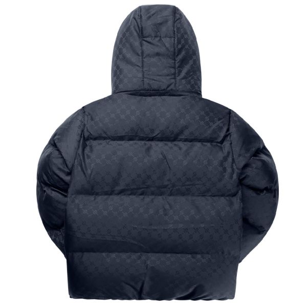 DAILY PAPER Ravan Monogram Jacquard Quilted Puffer Jacket