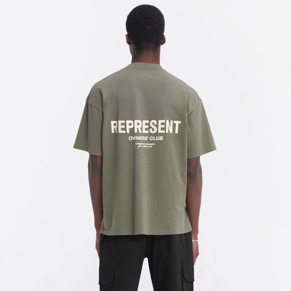 Represent Owners Club T-shirt Olive