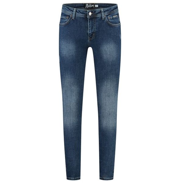 Malelions Basic Super Stretch Jeans Donker Blauw
