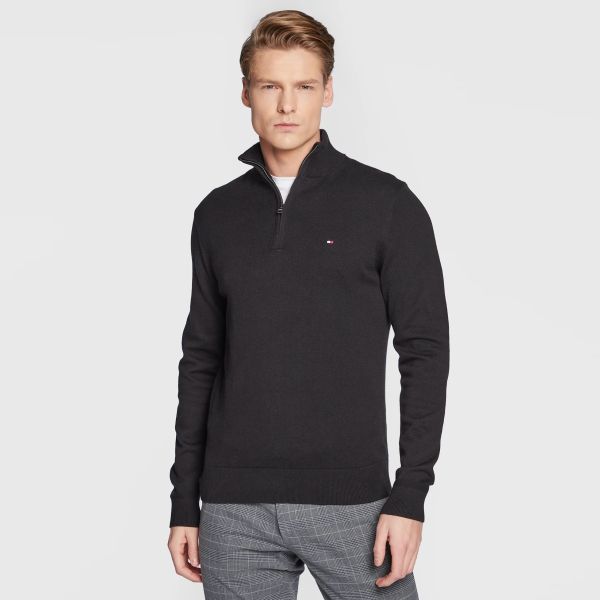 Tommy hilfiger sweater discount zwart