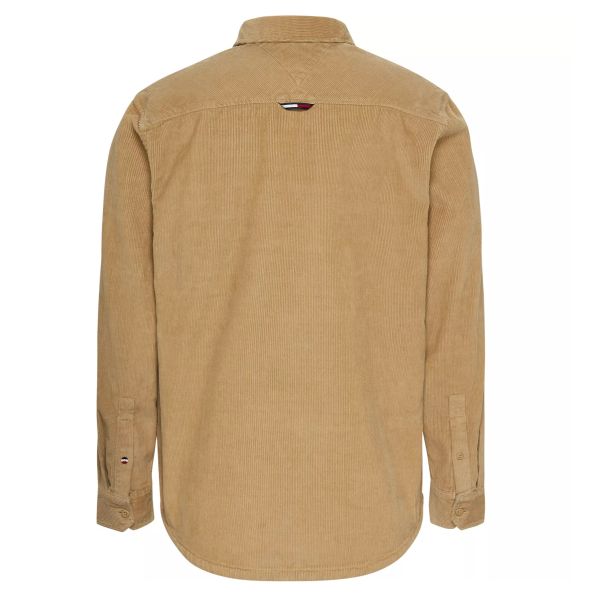 Tommy Jeans Relax Corduroy Overshirt Beige