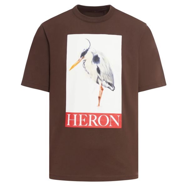 Heron Preston Heron Bird Painted T-shirt Bruin