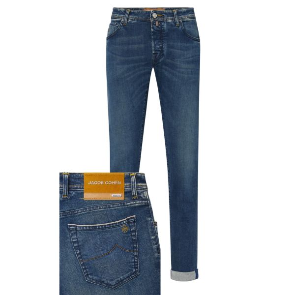 Jacob Cohën Nick Limited Edition Jeans Donker Blauw