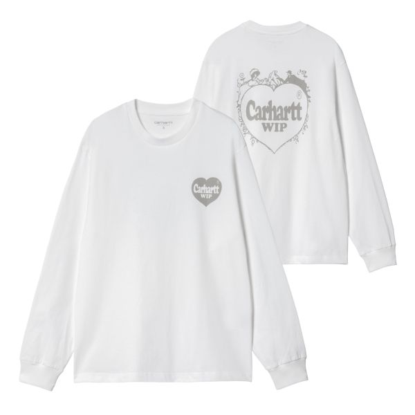 Carhartt Spree Longsleeve T-shirt Wit